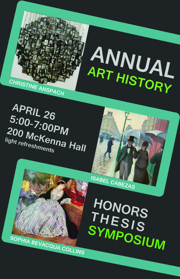 Art History Honors Thesis Symposium