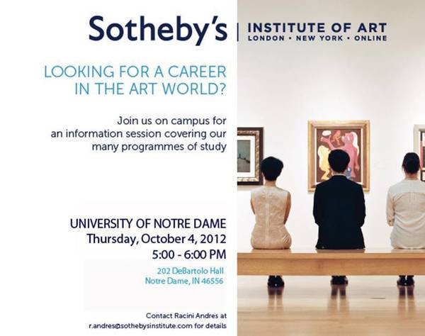 Sotheby's info session