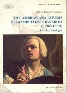 The Abrosiana Albums Of Giambettino Cignaroli