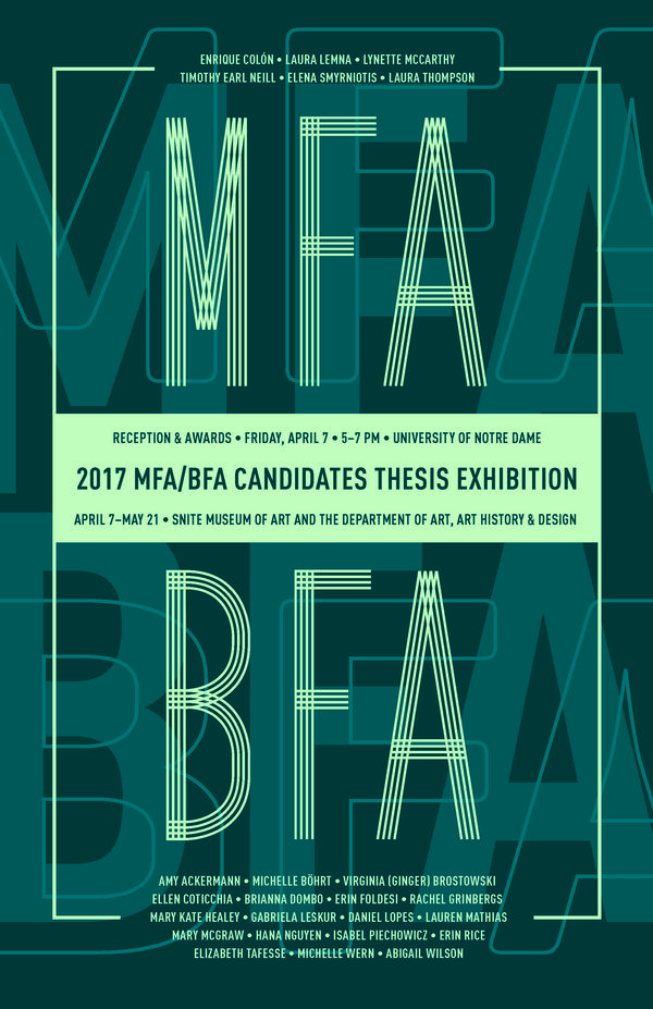 MFA BFA Poster