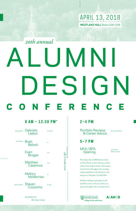2018 Alumni Design Conference Web