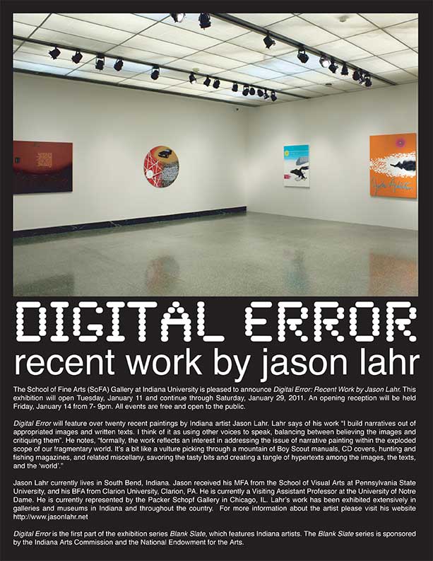 Digital Error:Recent Work by Jason Lahr
