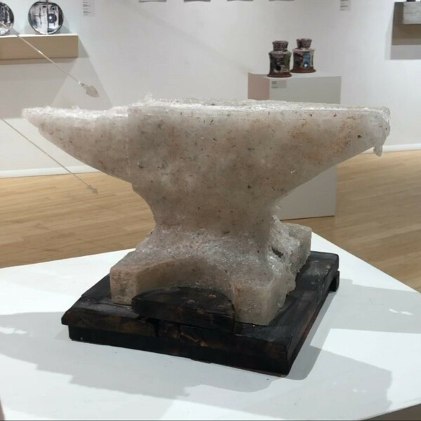 Anvil iron artwork by Jack Christeon.